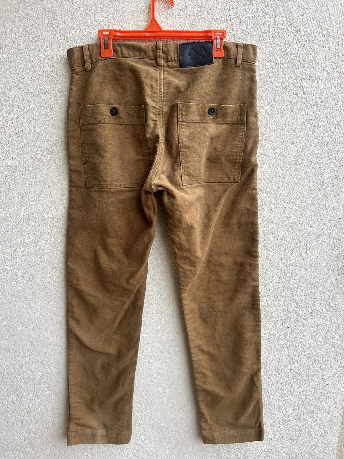Bleu De Paname BLEU DE PANAME Made in France Buttonfly French Work Pant Size US 34 / EU 50 - 3 Thumbnail