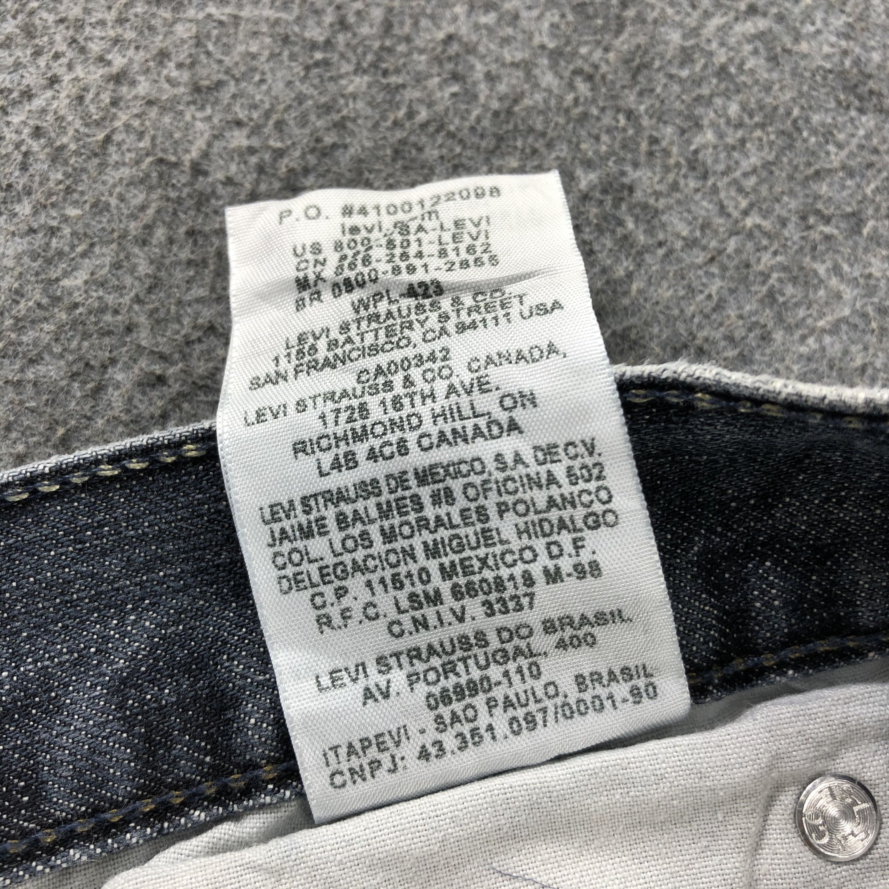 Levi's Vintage Faded Black Levis 527 Flare Jeans-J2307 Size US 34 / EU 50 - 13 Thumbnail