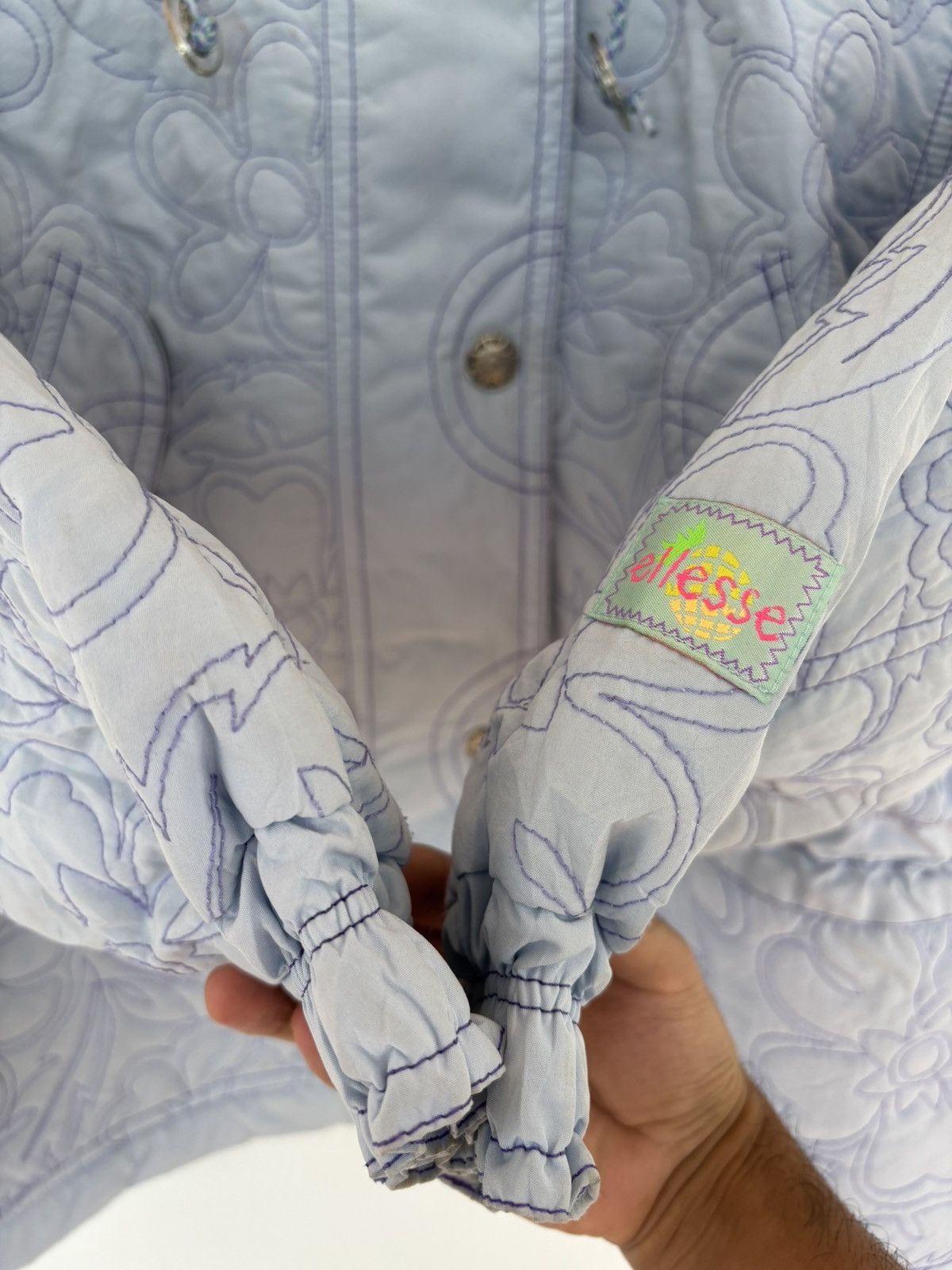 Ellesse × Goldwin Ellesse x Goldwin Floral Tech Jacket Caribbean Supple Size US M / EU 48-50 / 2 - 6 Thumbnail
