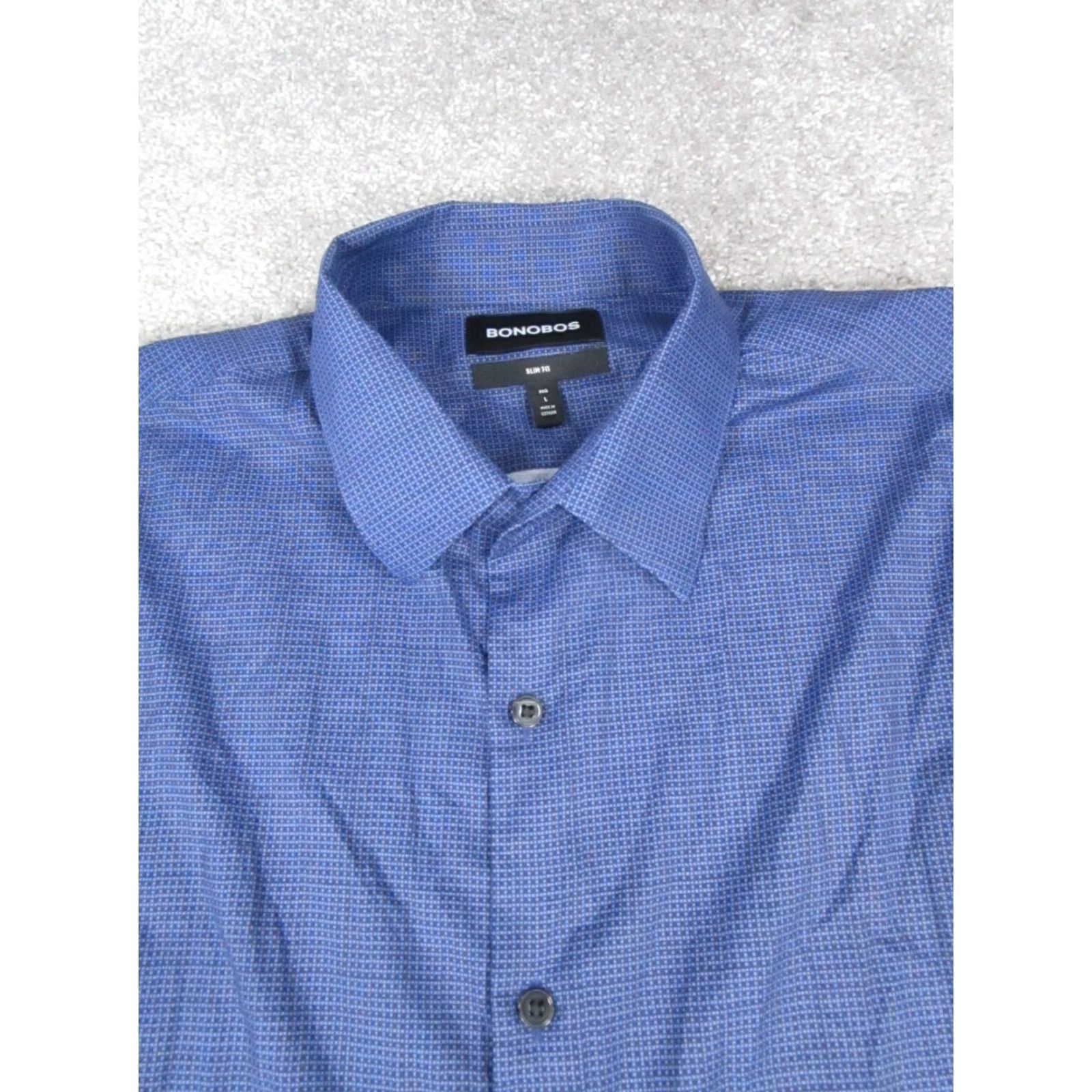Bonobos VINTAGE Bonobos Shirt Mens Large Blue Button Up Size US L / EU 52-54 / 3 - 2 Thumbnail