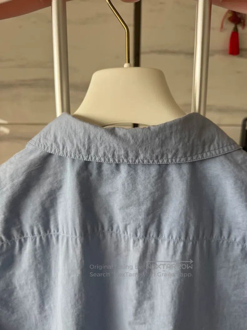 Loewe Loewe SS24 Hollow-Out Embroidered Logo Short-Sleeve Polo S Size XXS / US 00 / IT 34 - 8 Thumbnail