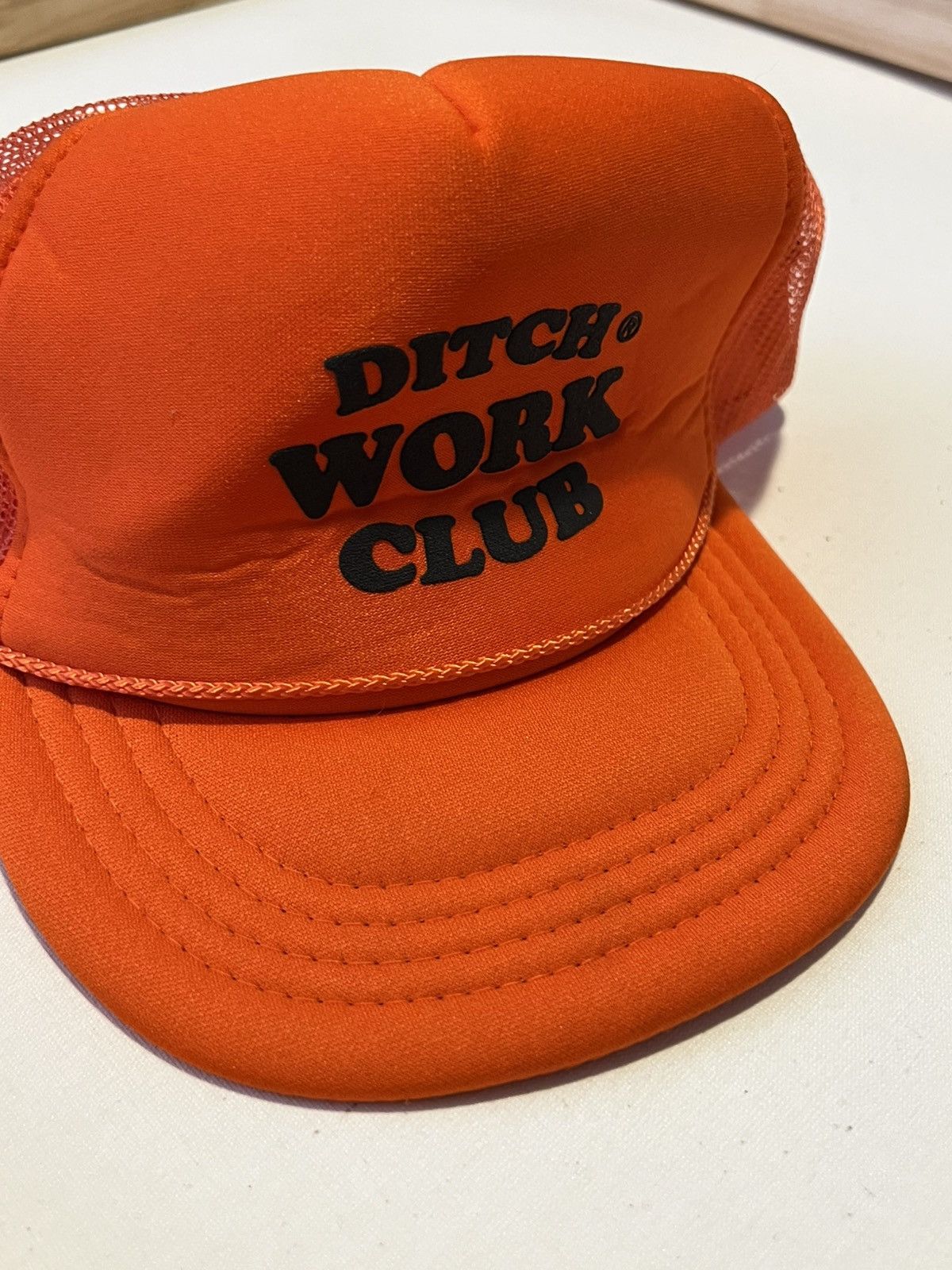 Vintage Ditch Work Club Streetwear Retro Designer Snapback Hat Cap Size ONE SIZE - 2 Thumbnail