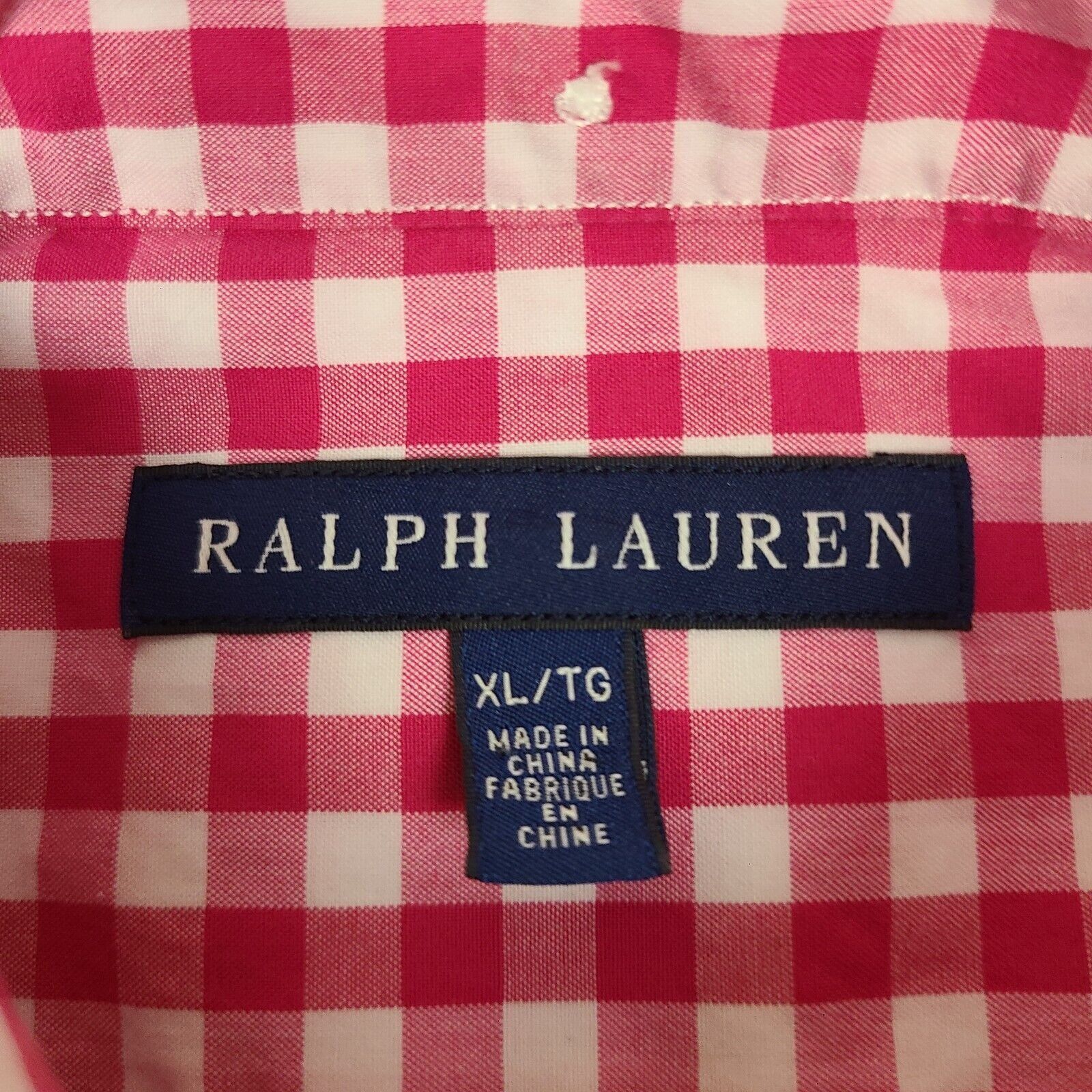 Ralph Lauren Ralph Lauren Mens Checkered Button Down Dress Shirt Size X-L Size US XL / EU 56 / 4 - 3 Thumbnail