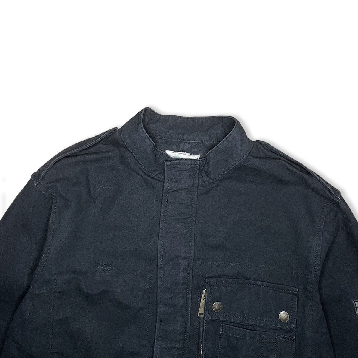 Stone Island 2007 Stone Island Denims Flight Jacket Size US XL / EU 56 / 4 - 4 Thumbnail