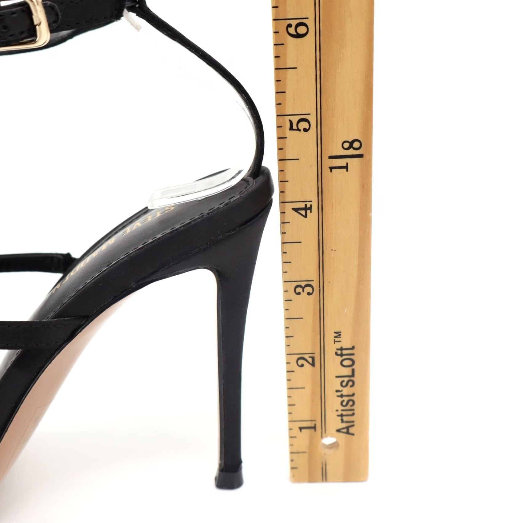 Steve Madden Steve Madden Python Embellished T-Strap Stiletto Heel Dress Sandals 6.5M Size M / US 6-8 / IT 42-44 - 5 Thumbnail
