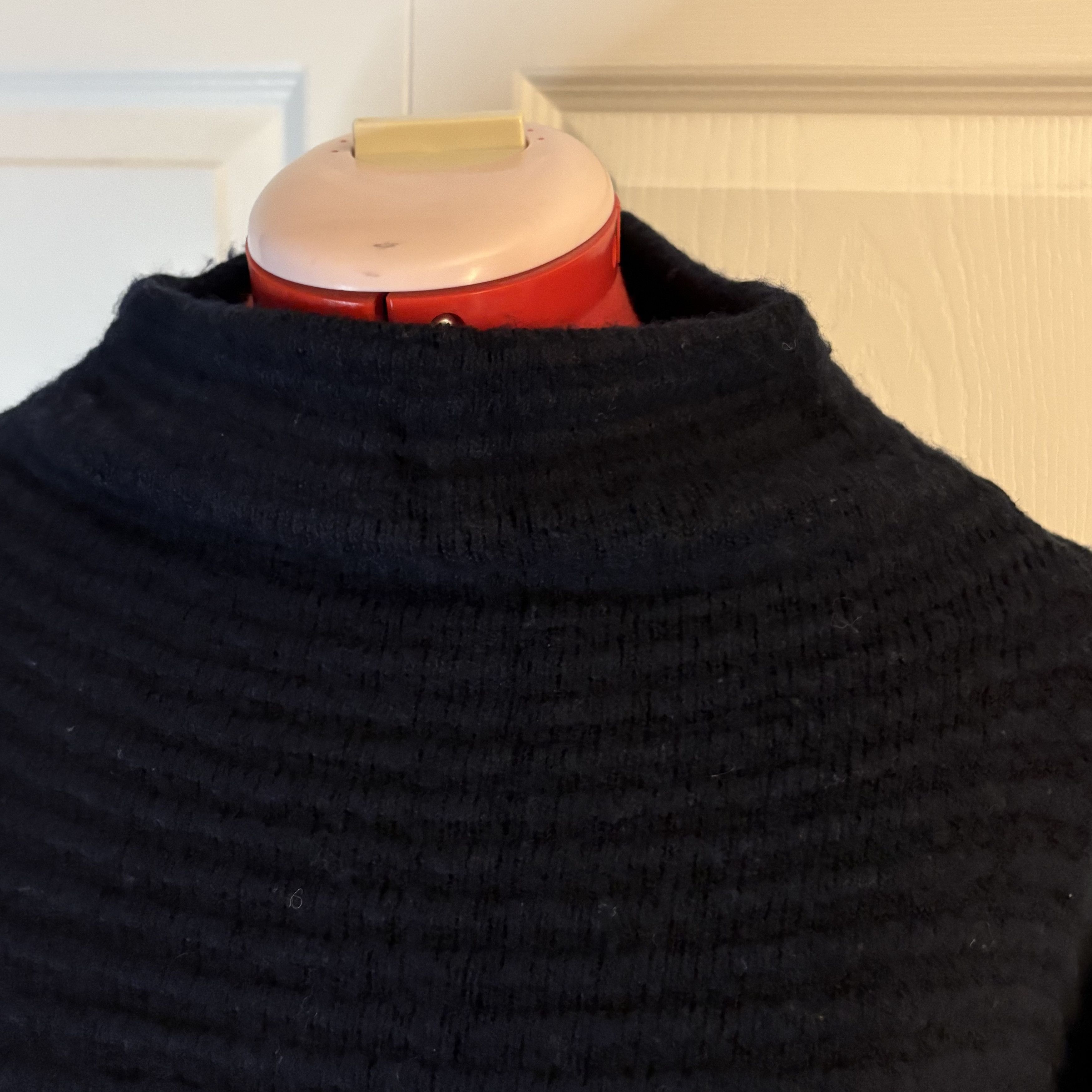 Madewell Navy Cowlneck Sweater by Madewell L Size L / US 10 / IT 46 - 3 Thumbnail