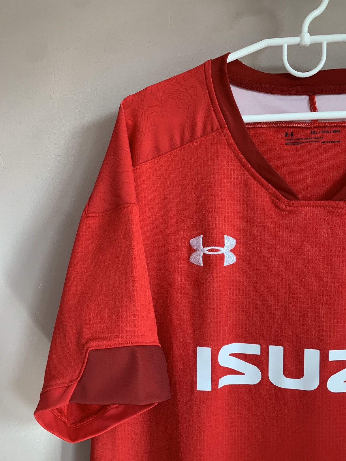 Under Armour Wales 2018 Home Rugby Union Shirt Under Armour Jersey Sz 3XL Size US XXL / EU 58 / 5 - 3 Thumbnail