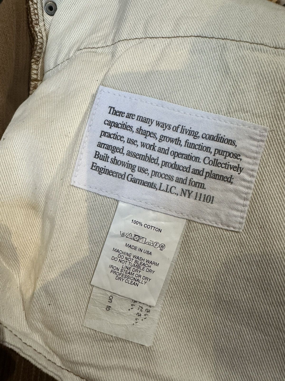 Engineered Garments Cotton Corduroy Pants Chestnut Brown XL Size US 36 / EU 52 - 5 Thumbnail