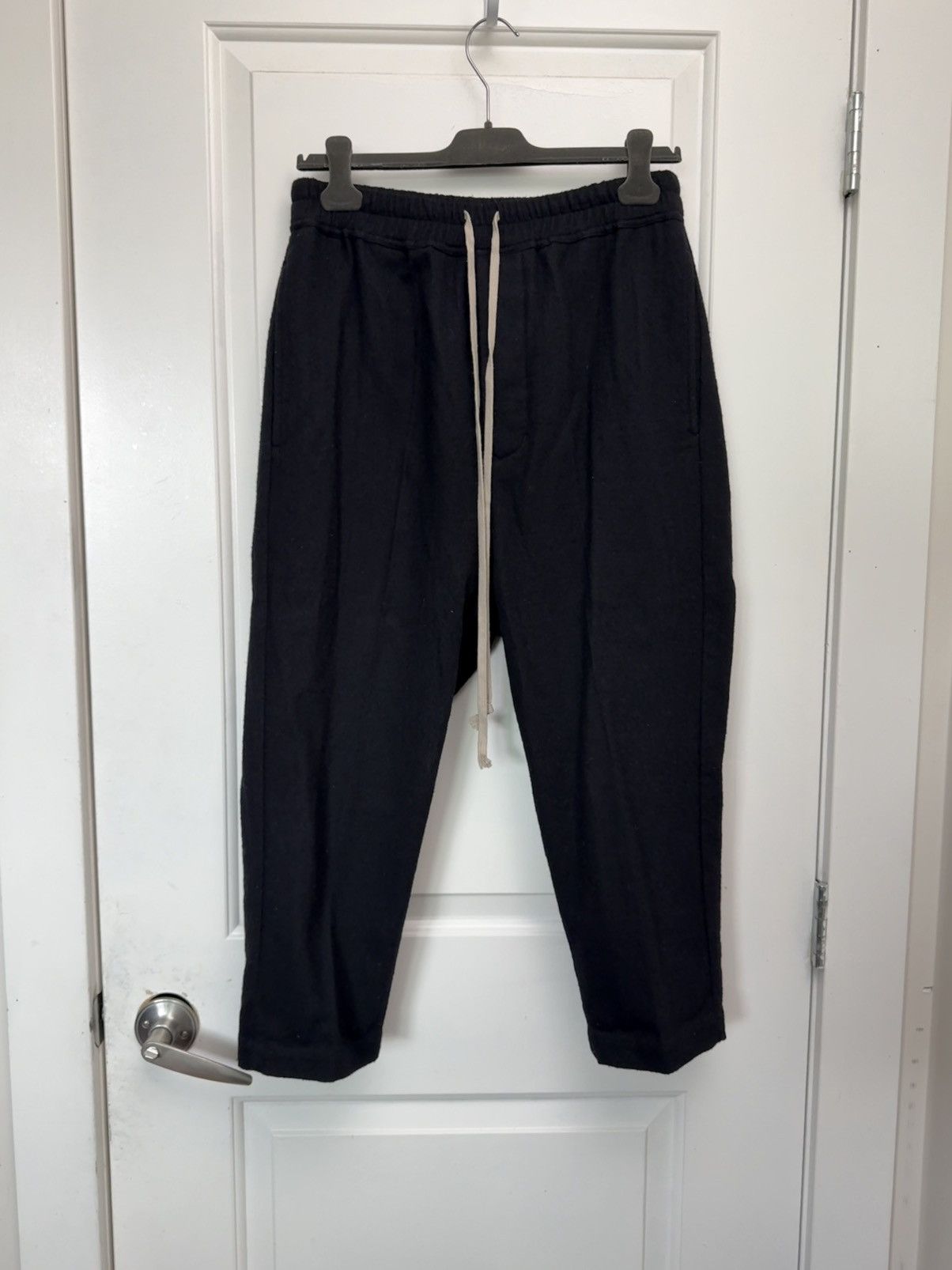 Rick Owens Rick Owens Cropped Wool Astaire Pants. | Grailed