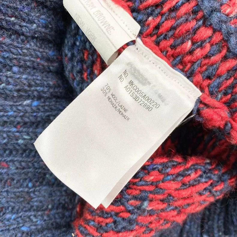 Thom Browne Thom Browne Printed knit sweater Size US XS / EU 42 / 0 - 4 Thumbnail