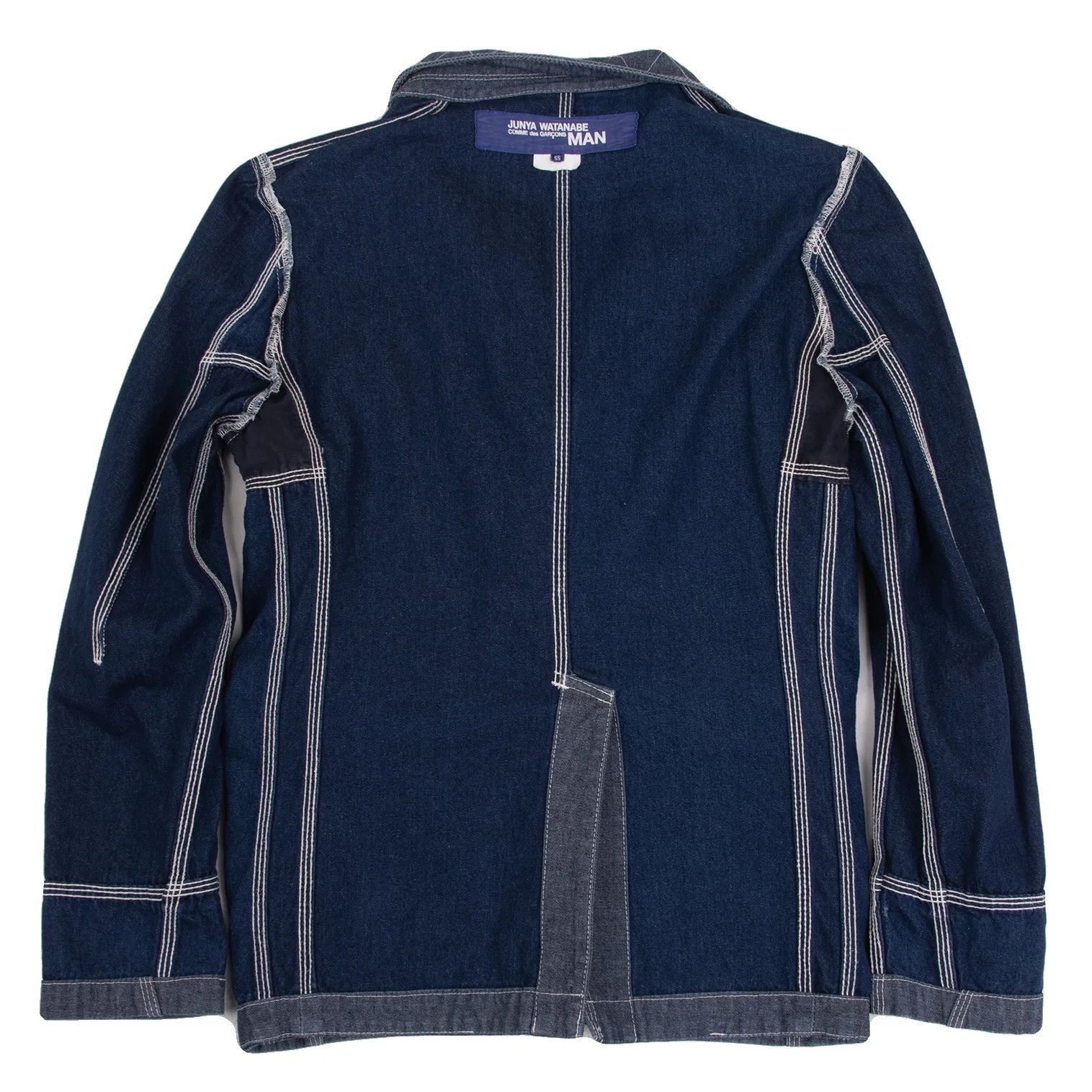 Junya Watanabe Reversible Patch Denim Jacket Indigo Blue SS Size US S / EU 44-46 / 1 - 17 Thumbnail