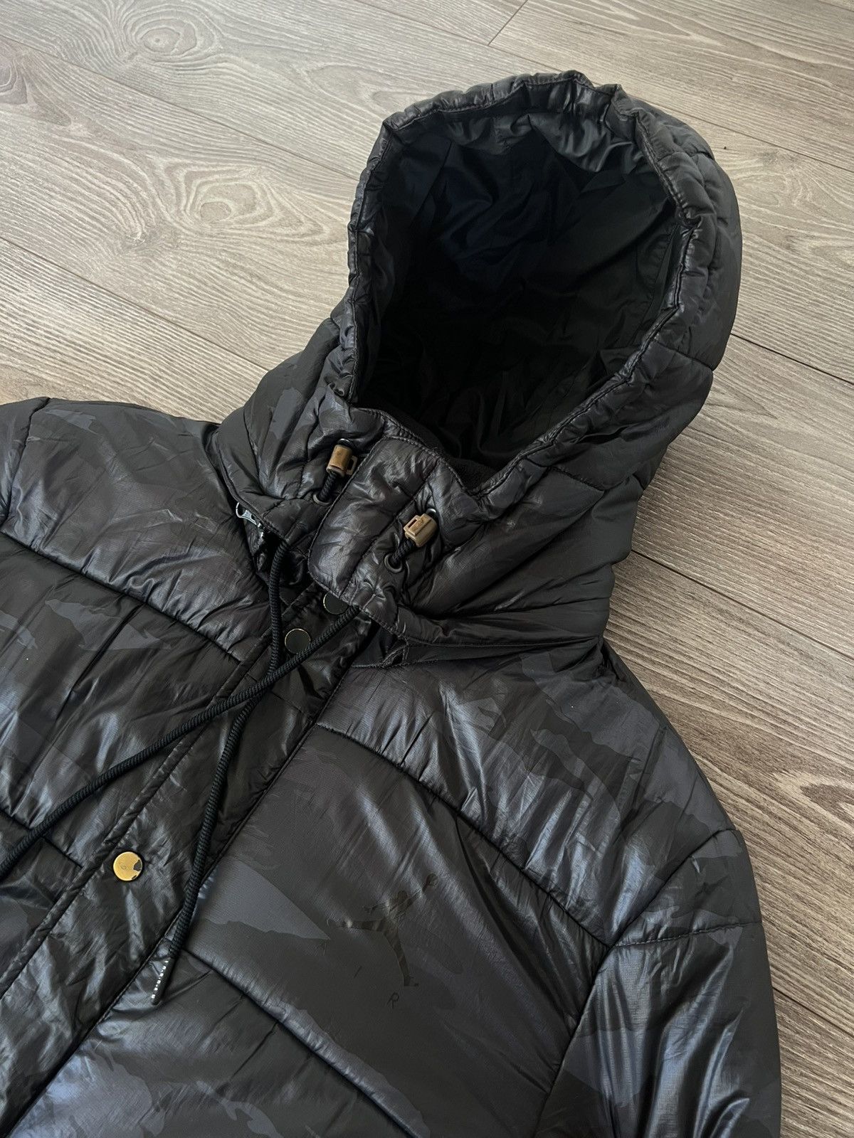 Jordan Brand × Nike ‼️Jordan By Nike Air Camo Puffer Regular Down Jacket ‼️ Size US M / EU 48-50 / 2 - 2 Thumbnail