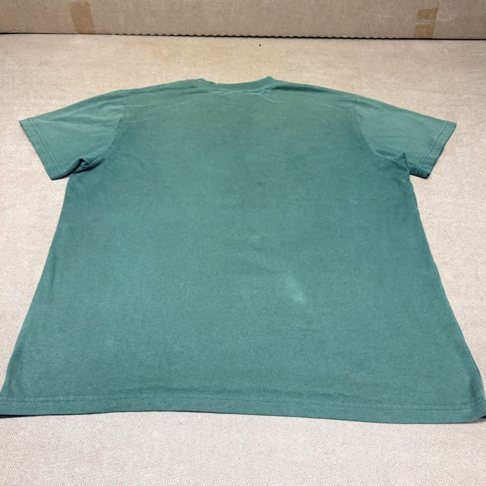 Vintage AKOO Mens XL Green Split Fox Cyborg Robot Graphic Streetwear Tee Size US XL / EU 56 / 4 - 6 Thumbnail