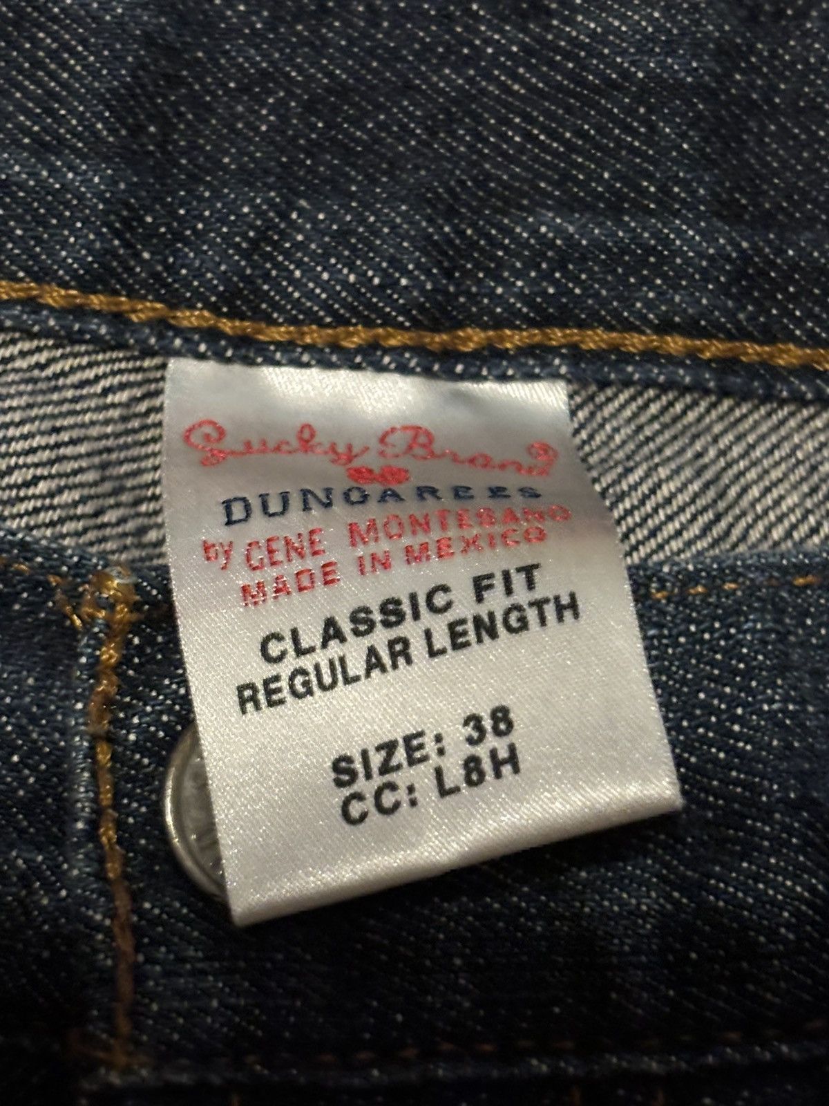 Lucky Brand Vintage Lucky Brand Denim Jeans Size US 38 / EU 54 - 7 Thumbnail