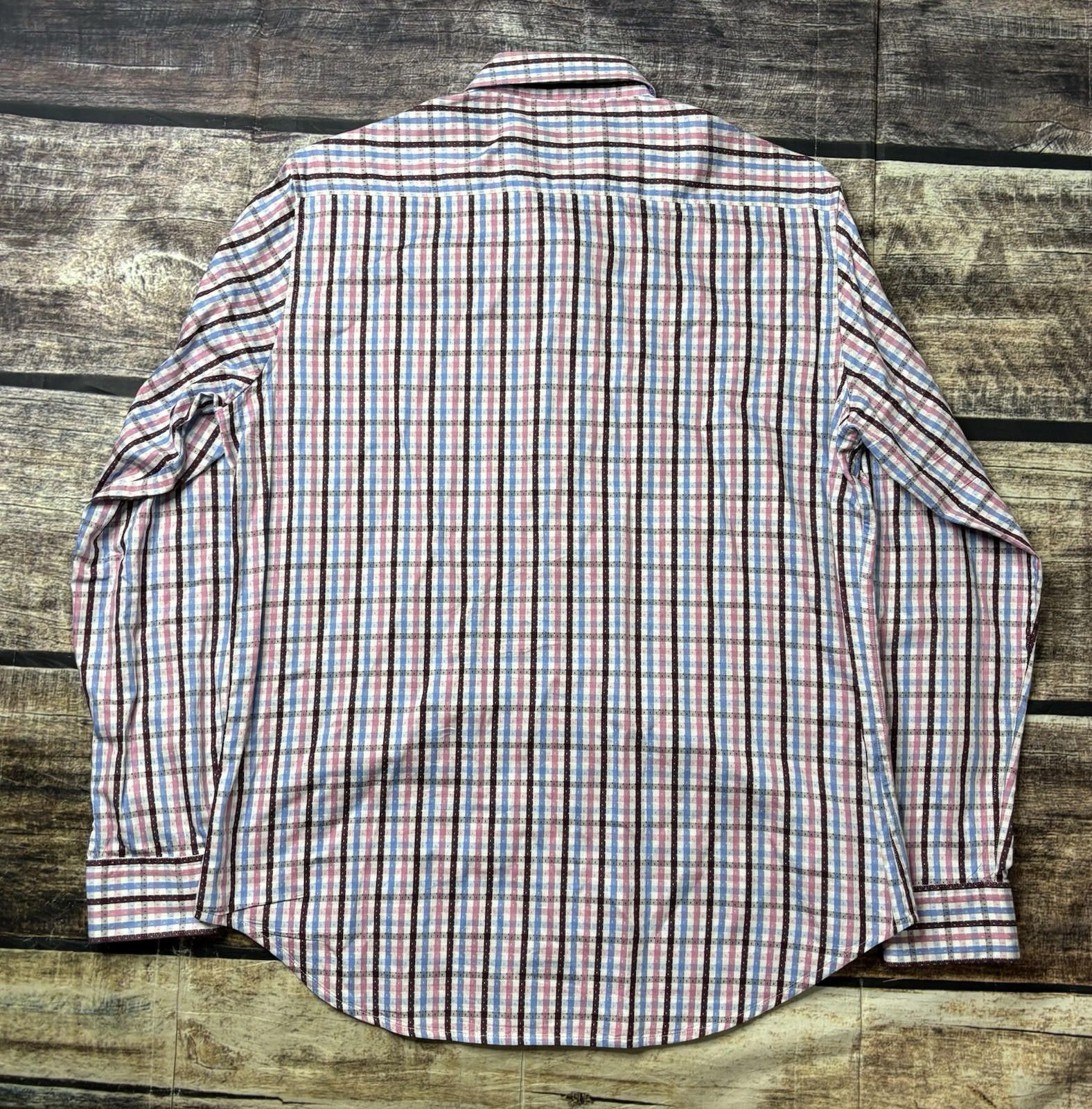 Robert Graham Robert Graham Shirt Men's Medium Classic Fit Flip Cuff Size US M / EU 48-50 / 2 - 4 Thumbnail