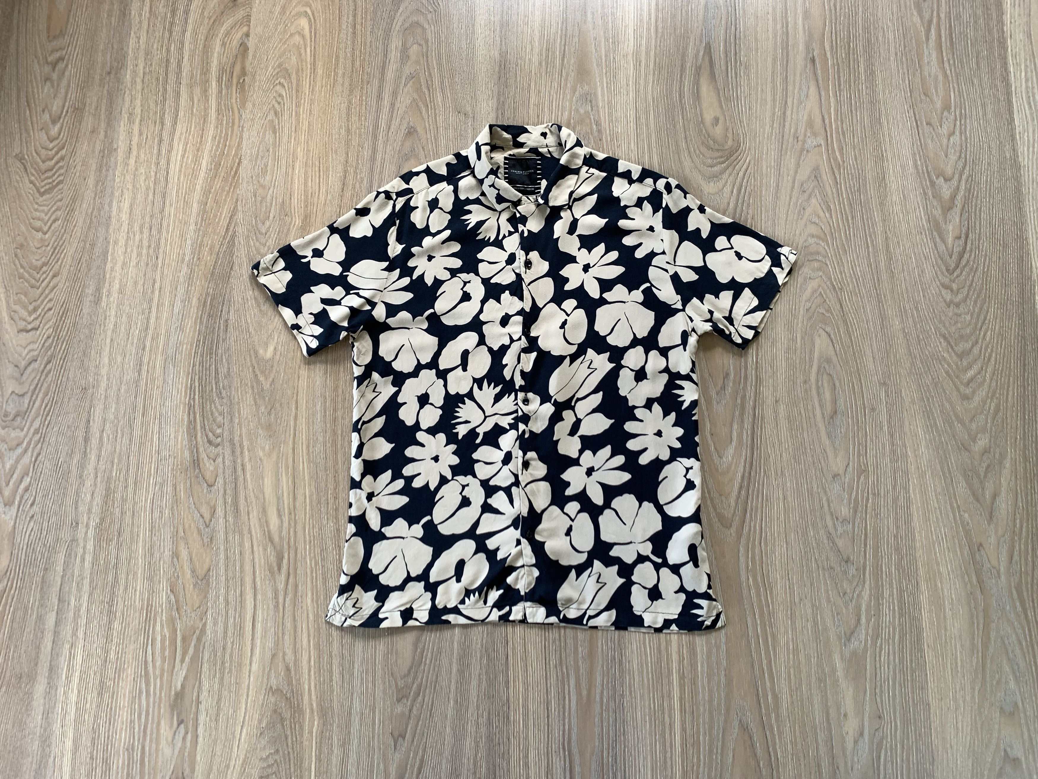 Other Denim & Flower Ricky Singh Hawaiian Overprint Shirt Size US S / EU 44-46 / 1 - 1 Thumbnail