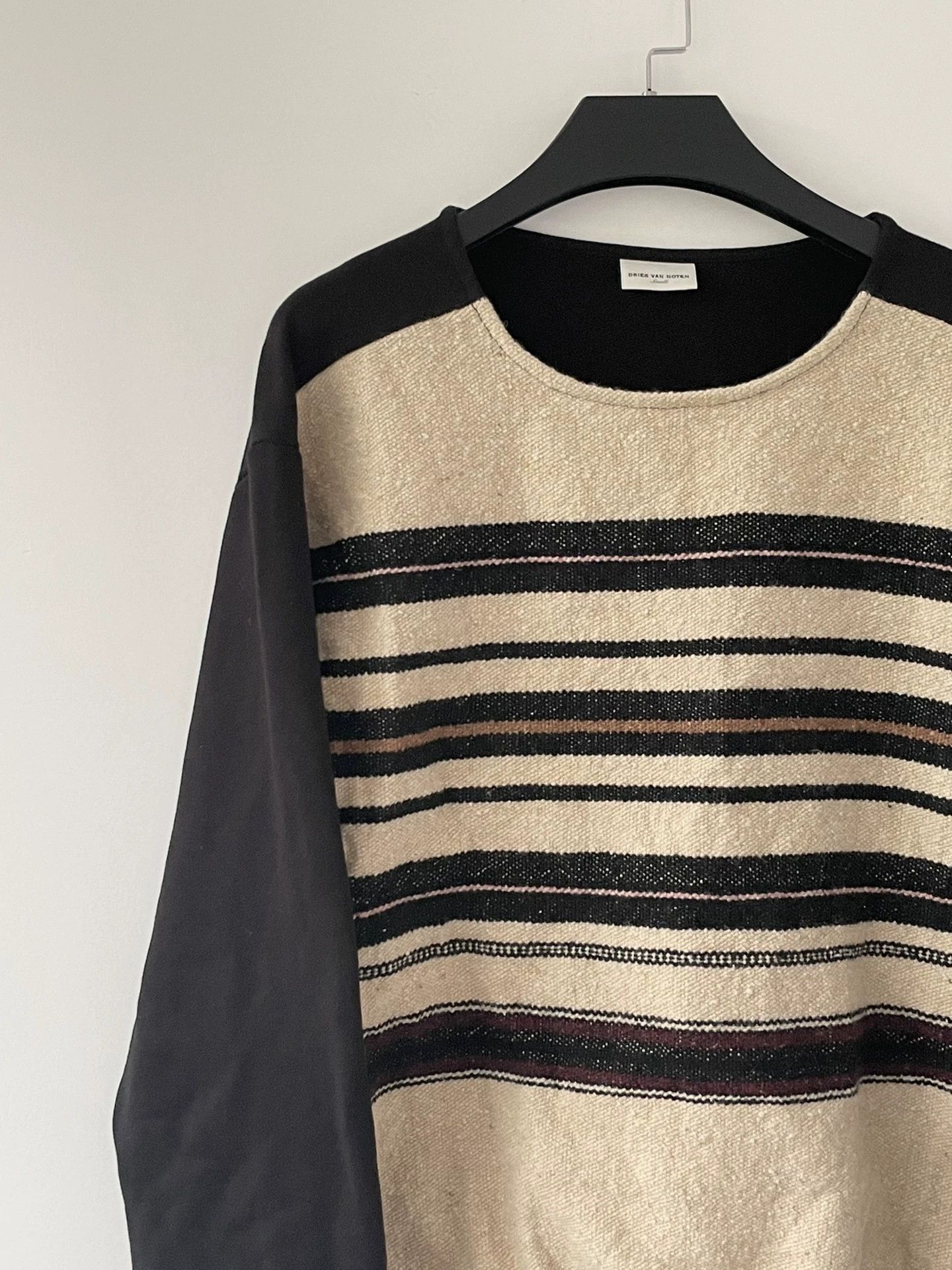 Dries Van Noten Multi Striped Long Sleeve Sweatshirt Size S Size US S / EU 44-46 / 1 - 3 Thumbnail