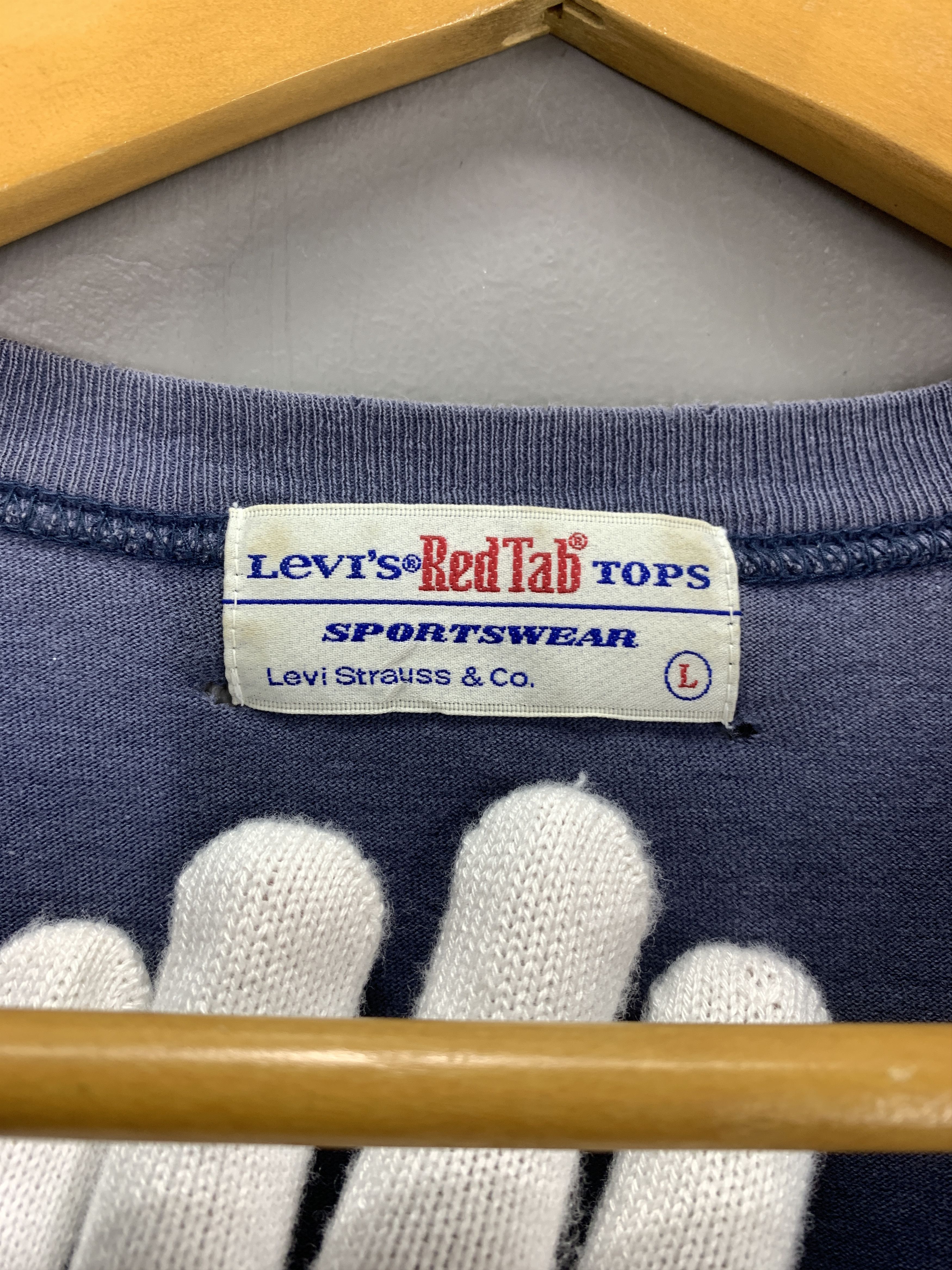 Levi's LEVIS RED TAB Two Horse Crew Neck T Shirt #2244/20 Size US M / EU 48-50 / 2 - 8 Thumbnail