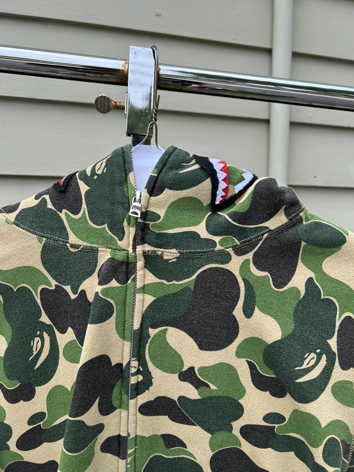 Bape Bape abc green shark hoodie Size US L / EU 52-54 / 3 - 2 Thumbnail