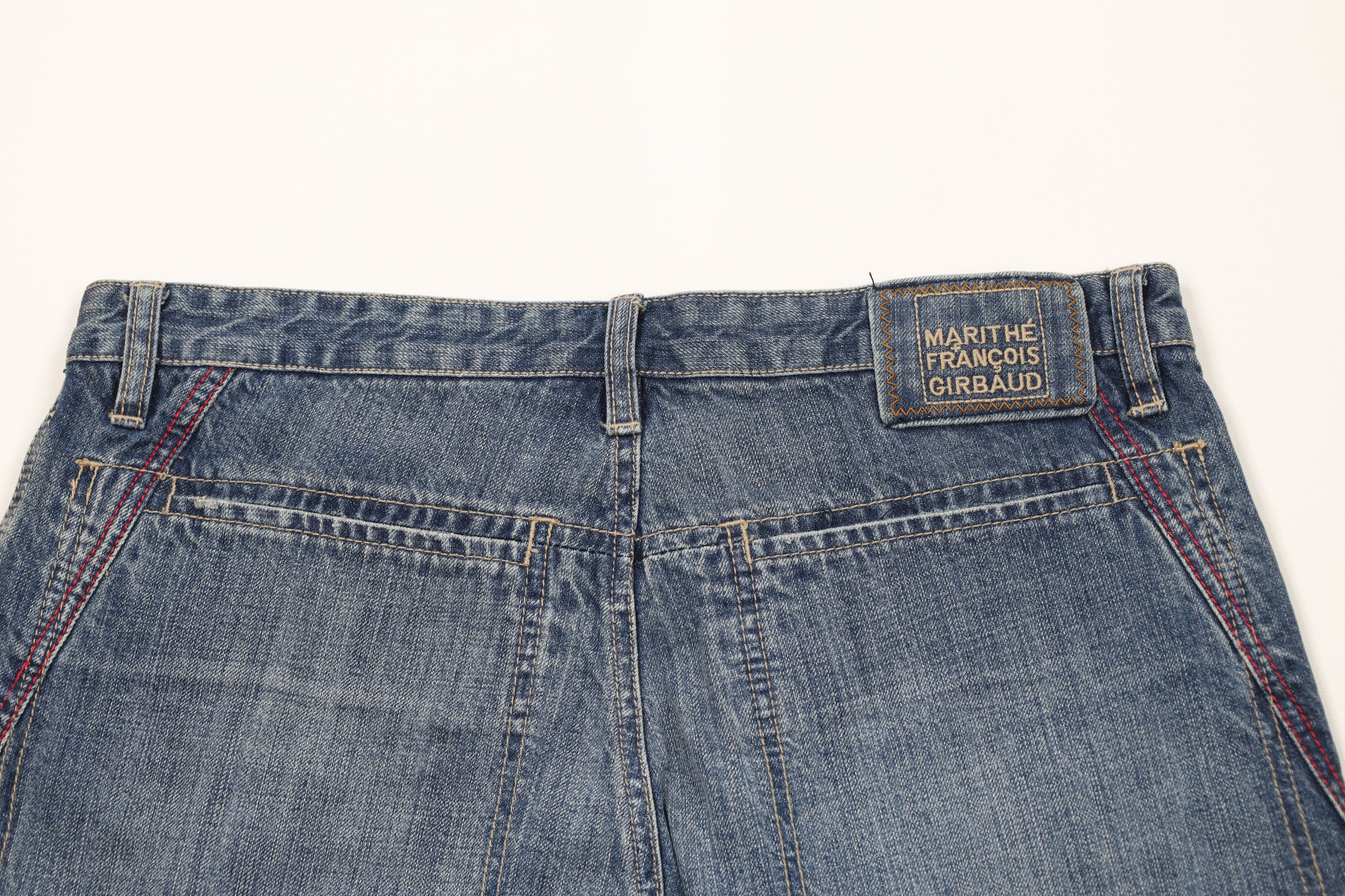 Marithe + Francois Girbaud × Vintage Deadstock Vintage 90s Marithe Francois Girbaud Jean Shorts Size US 32 / EU 48 - 11 Thumbnail