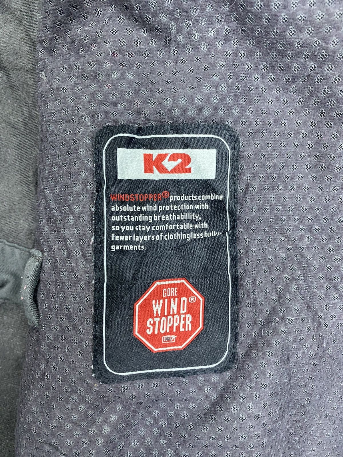Japanese Brand Vintage K2 Wind Stopper Fleece Zipper Jacket Size S / US 4 / IT 40 - 10 Thumbnail