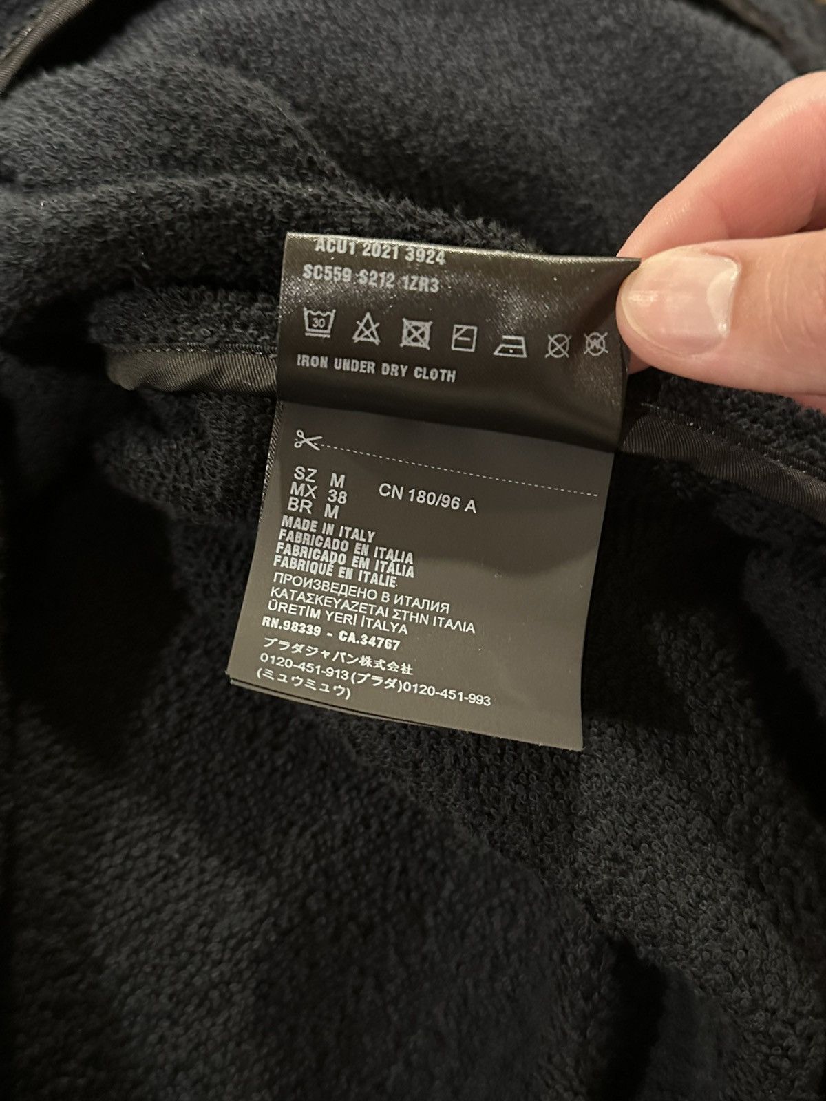 Prada Prada Spugna Terry Towel Dark Navy Bowling Button Up Shirt Size US M / EU 48-50 / 2 - 12 Thumbnail