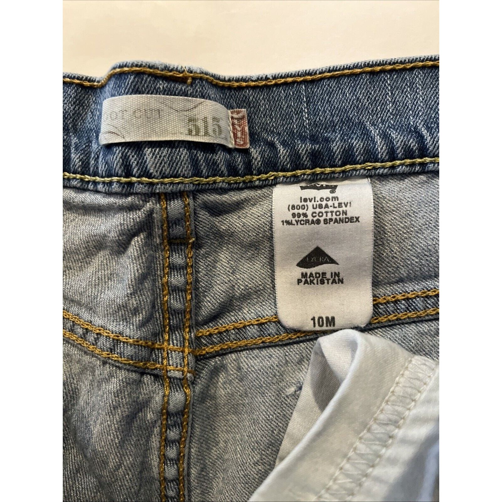 Levi's Levi's 515 Women's Jeans Blue Size 10 29x30 Bootcut Stretch Size 32" / US 10 / IT 46 - 9 Thumbnail