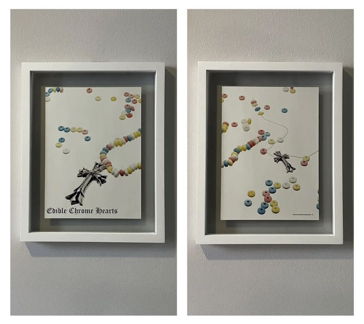 Chrome Hearts Set of 2 - Edible Chrome Hearts Posters Size ONE SIZE - 1 Thumbnail