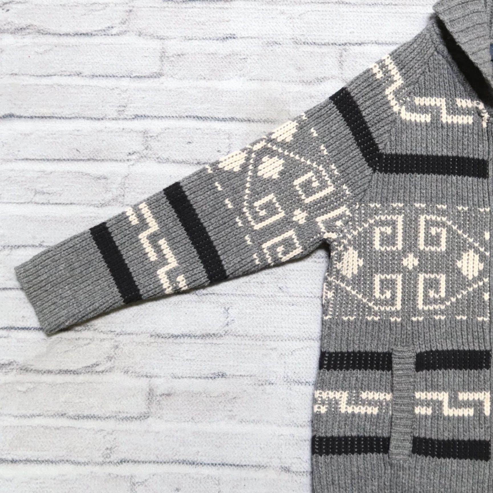 Pendleton VINTAGE Pendleton Jacket Mens Wool Shawl Cardigan Westerly M Grey USA 90s Size US M / EU 48-50 / 2 - 4 Thumbnail