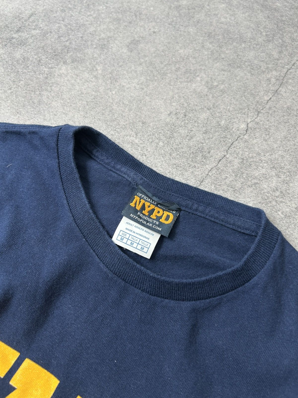Vintage Vintage NYPD big logo shirt mens y2k Size US M / EU 48-50 / 2 - 3 Thumbnail