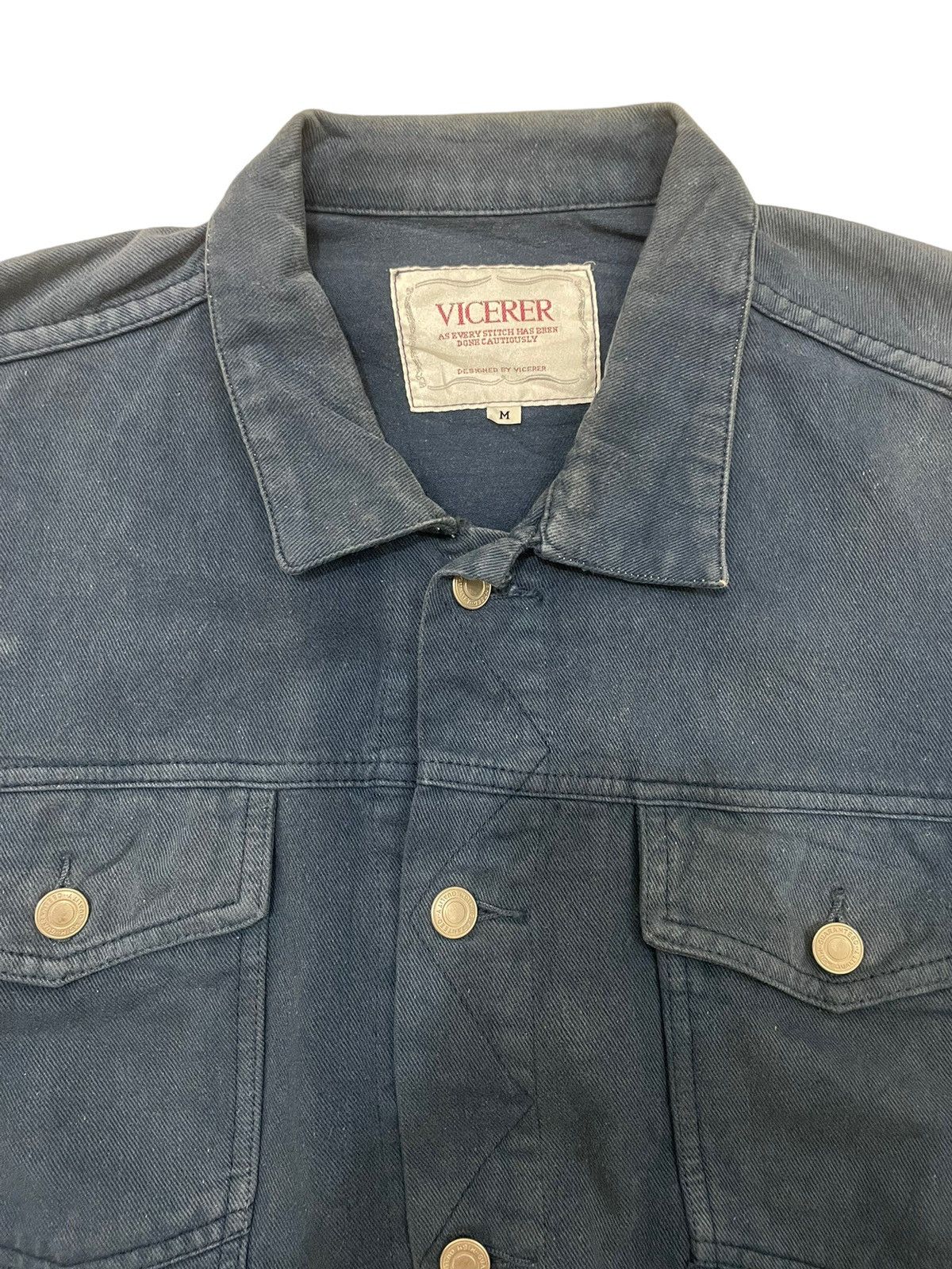 Japanese Brand × Vintage Japanese Designer Trucker Jacket Size US M / EU 48-50 / 2 - 4 Thumbnail
