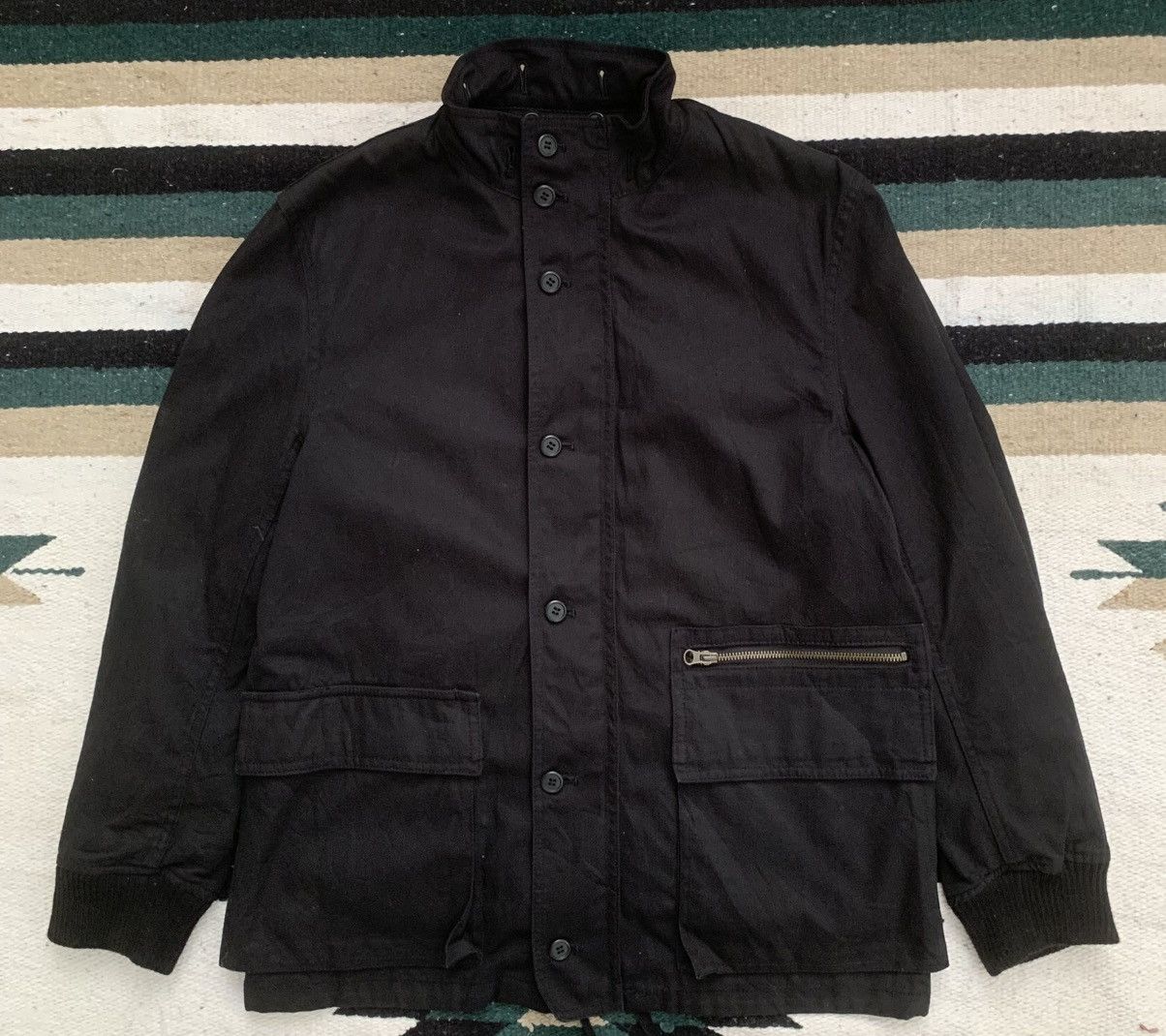 PPFM (A44) Ppfm Fur Lining Heavy Jacket Military Hoodie Jacket Size US M / EU 48-50 / 2 - 2 Thumbnail