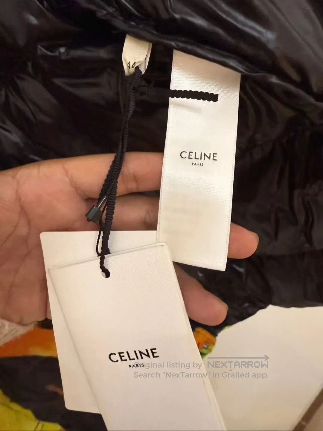 Celine CELINE Flame Graffiti Front and Back Letter Logo Down Jack Size XXS / US 00 / IT 34 - 5 Thumbnail