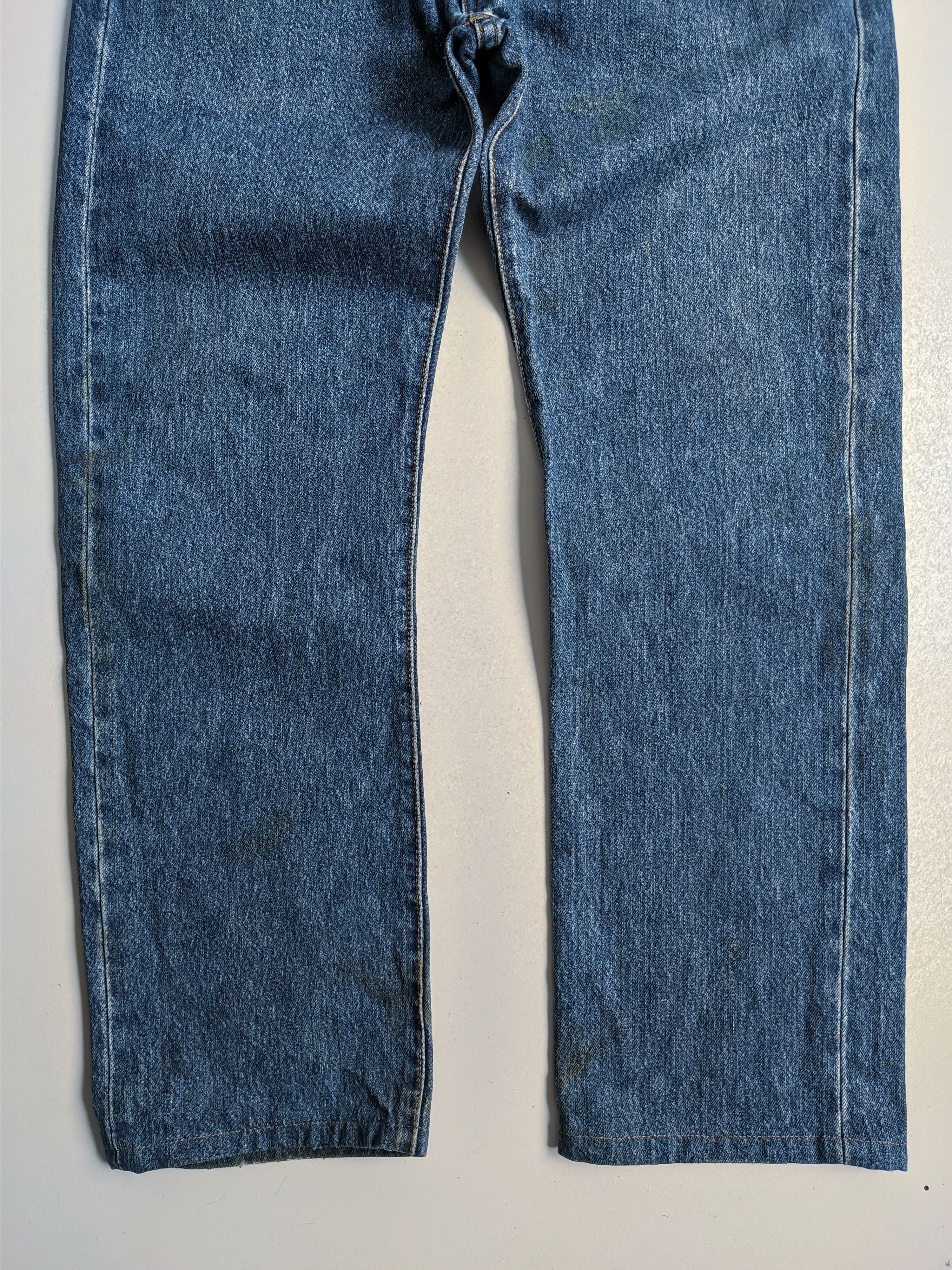 Levi's Vintage levis 501 jeans 90s denim blue Size US 30 / EU 46 - 9 Thumbnail