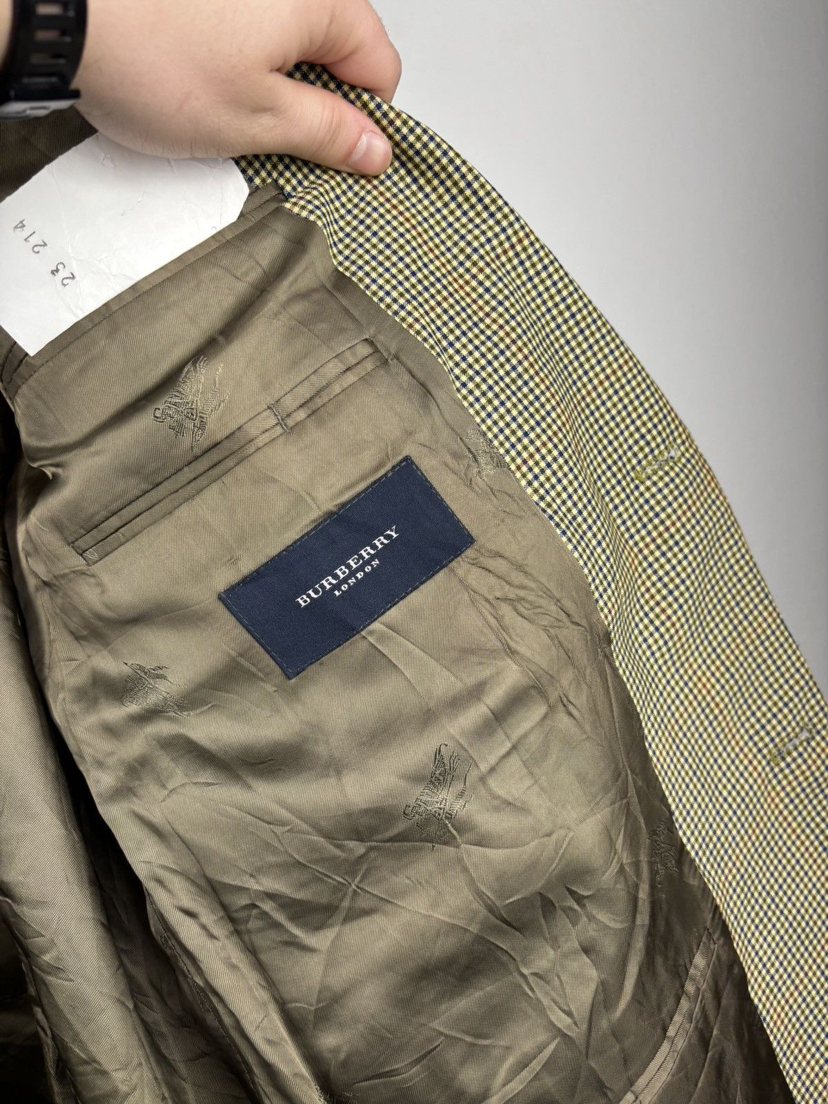 Burberry × Vintage Burberry Vintage Casual Blazer jacket size L Size US L / EU 52-54 / 3 - 6 Thumbnail