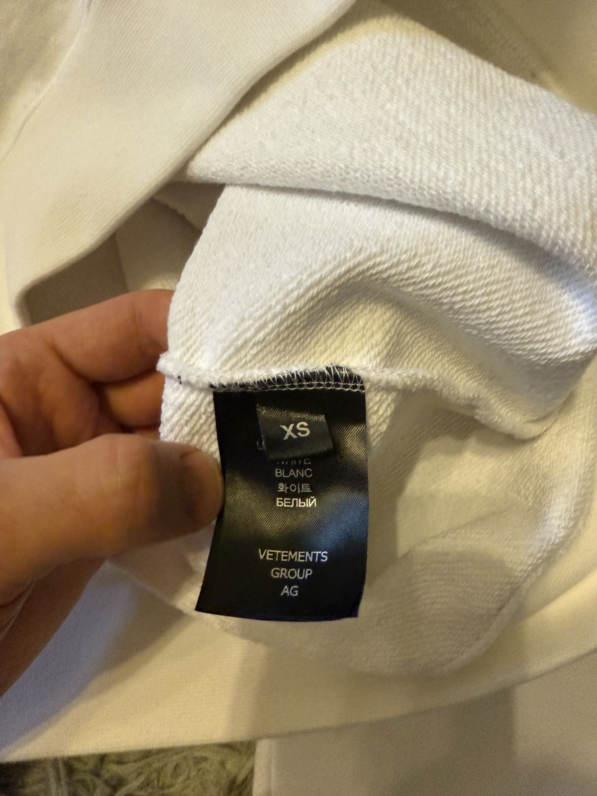 Vetements click here hoodie Size US XS / EU 42 / 0 - 4 Thumbnail