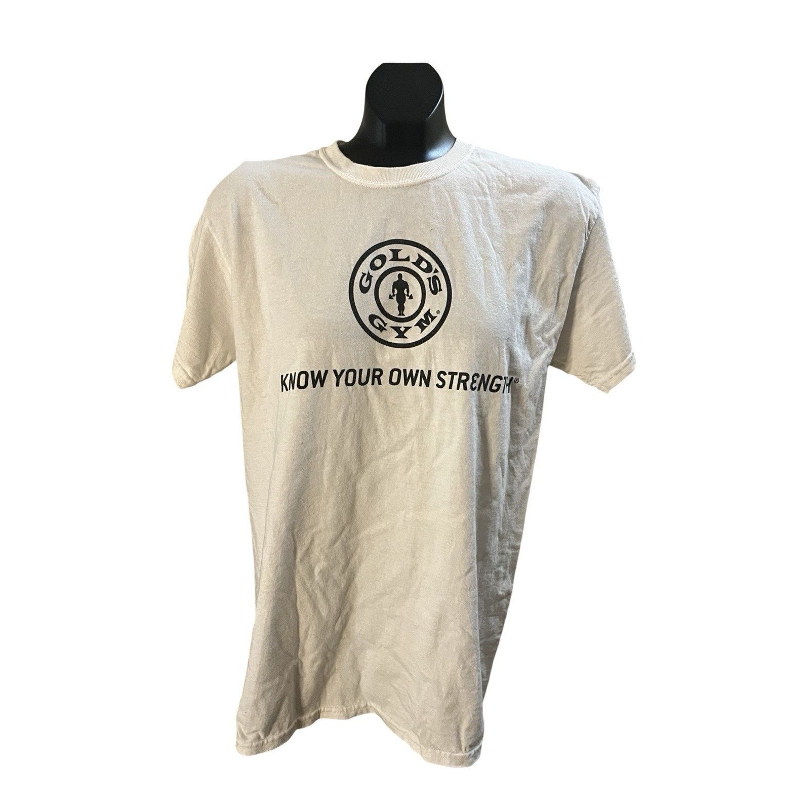 Gildan Gold’s Gym “Know Your Own Strength” T-Shirt – Size M Size US M / EU 48-50 / 2 - 1 Thumbnail