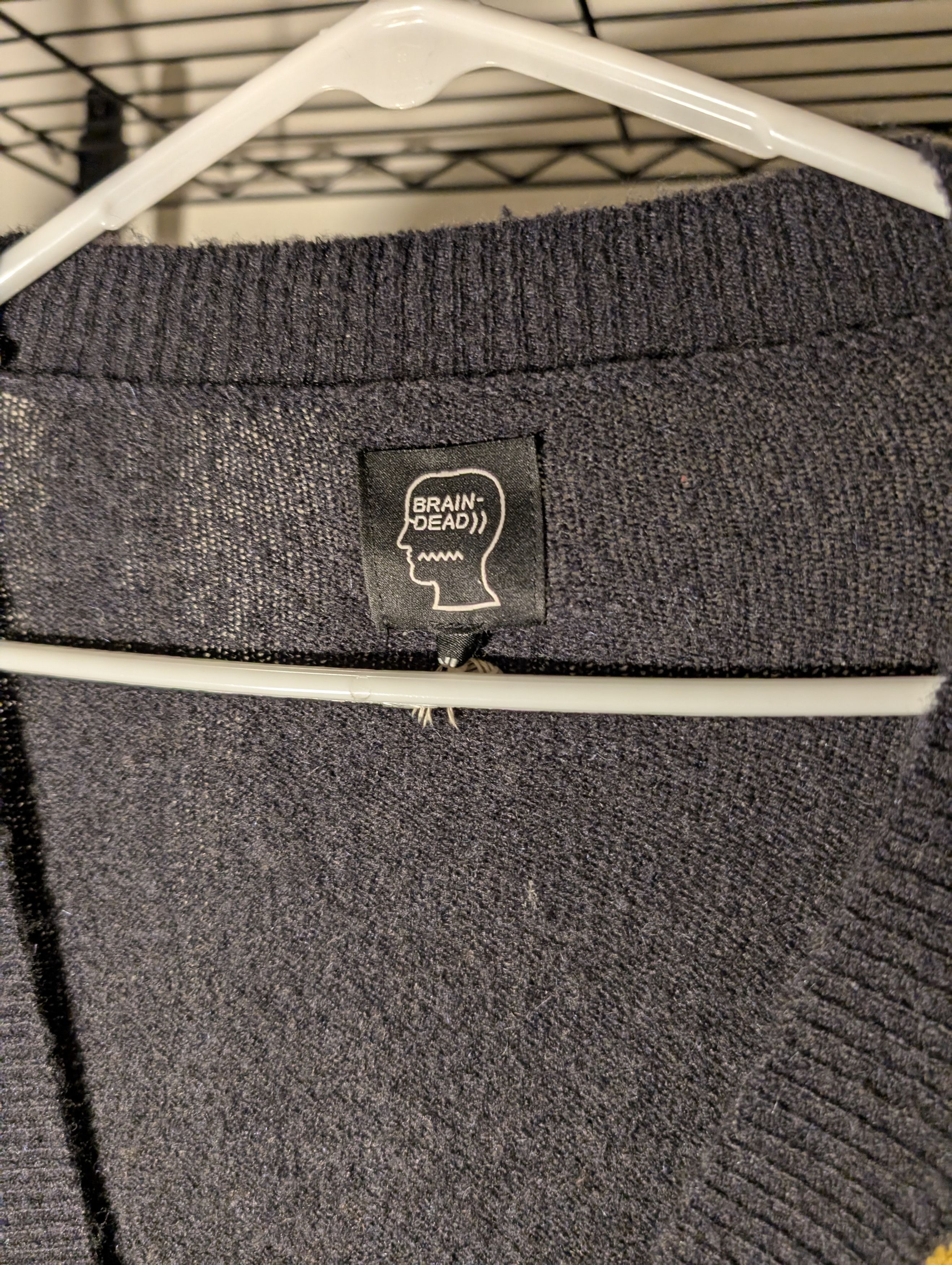Brain Dead Brain Dead Brain Eyes Cardigan Size US XL / EU 56 / 4 - 4 Thumbnail