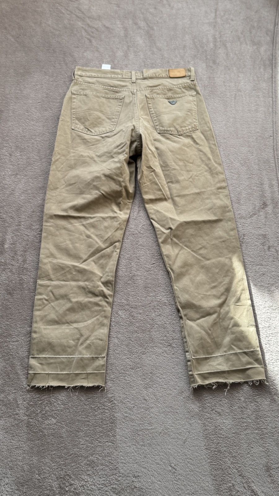 Armani Armani Straight Faded Chino Jean LGB ifsixwasnine ysl diesel Size US 32 / EU 48 - 1 Thumbnail