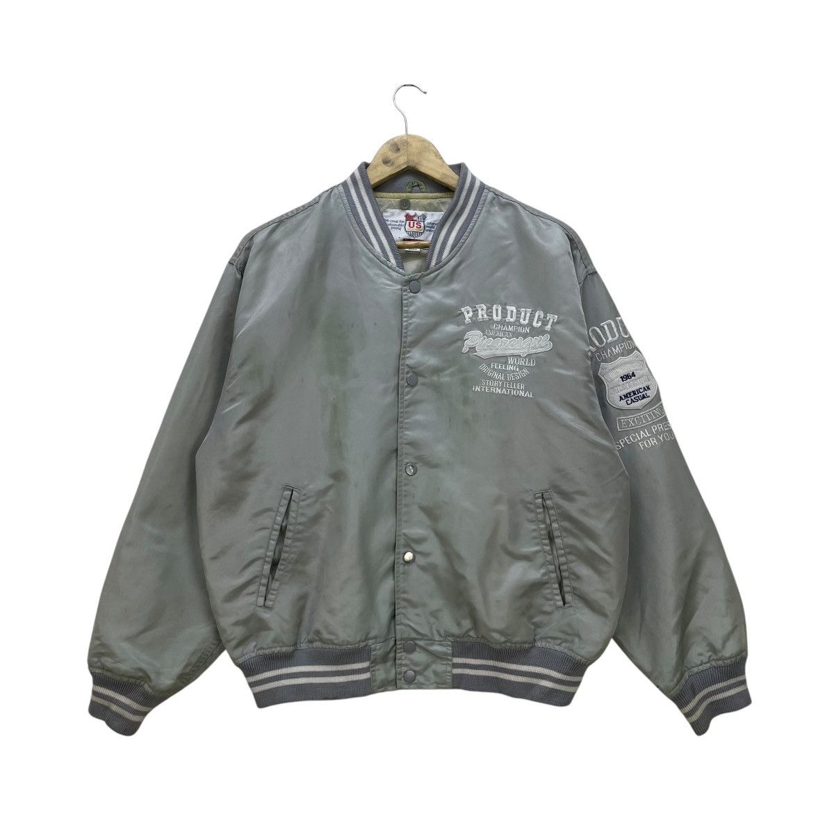 Japanese Brand × Vintage Vintage Japanese Brand Bomber Jacket Size US M / EU 48-50 / 2 - 1 Thumbnail