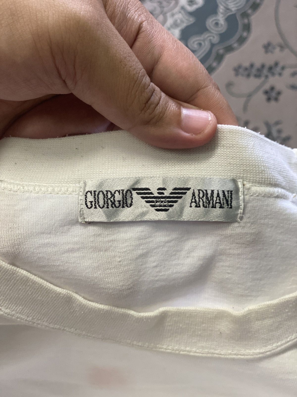 Armani Exchange × Vintage ‼️RARE‼️VINTAGE GIORGIO ARMANI 90S SHIRT TEE🔥 Size US M / EU 48-50 / 2 - 10 Thumbnail