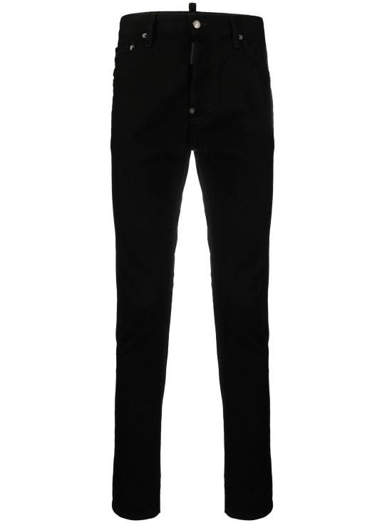 Dsquared2 DSQUARED2 Men Denim Pants S74LB1426S30564 900 BLACK Size US 44 / EU 60 - 1 Thumbnail