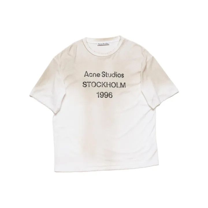 Acne Studios Acne Studios Vintage Logo Oversized T-Shirt Size US S / EU 44-46 / 1 - 1 Thumbnail