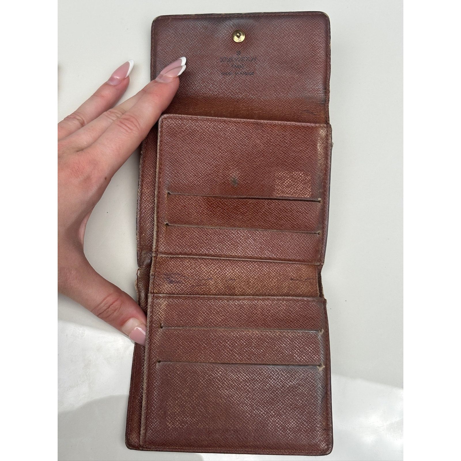 Louis Vuitton Louis Vuitton Vintage 2004 Elise Square Wallet (Read Des.) Size ONE SIZE - 7 Thumbnail
