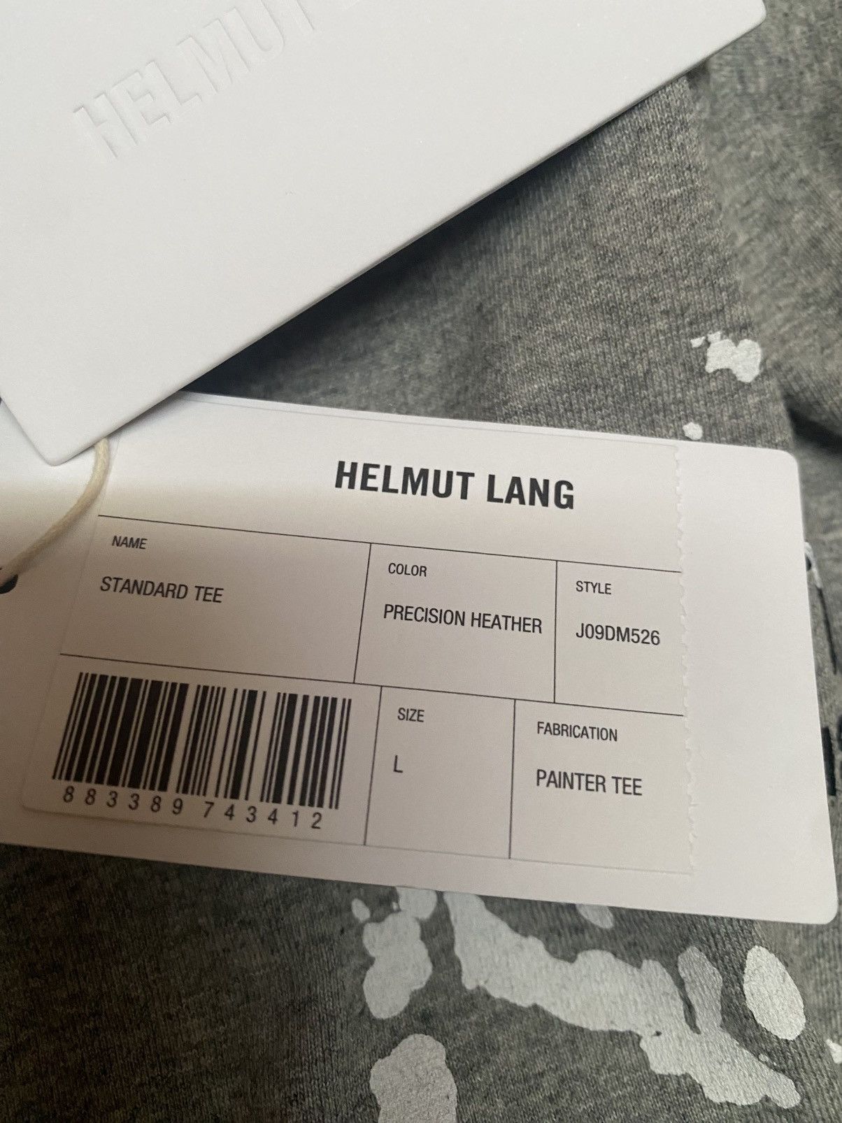 Helmut Lang Helmut Lang Standard Tee Size M BNWT Size US L / EU 52-54 / 3 - 12 Thumbnail