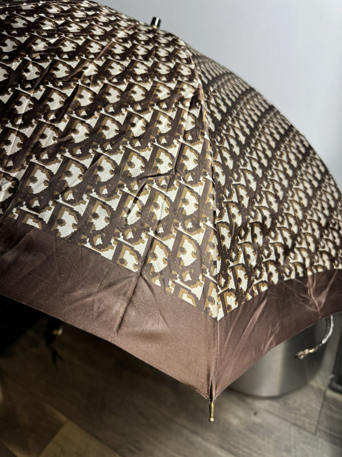 Dior Vintage Christian Dior Trotter brown Monogram Umbrella Size ONE SIZE - 11 Thumbnail