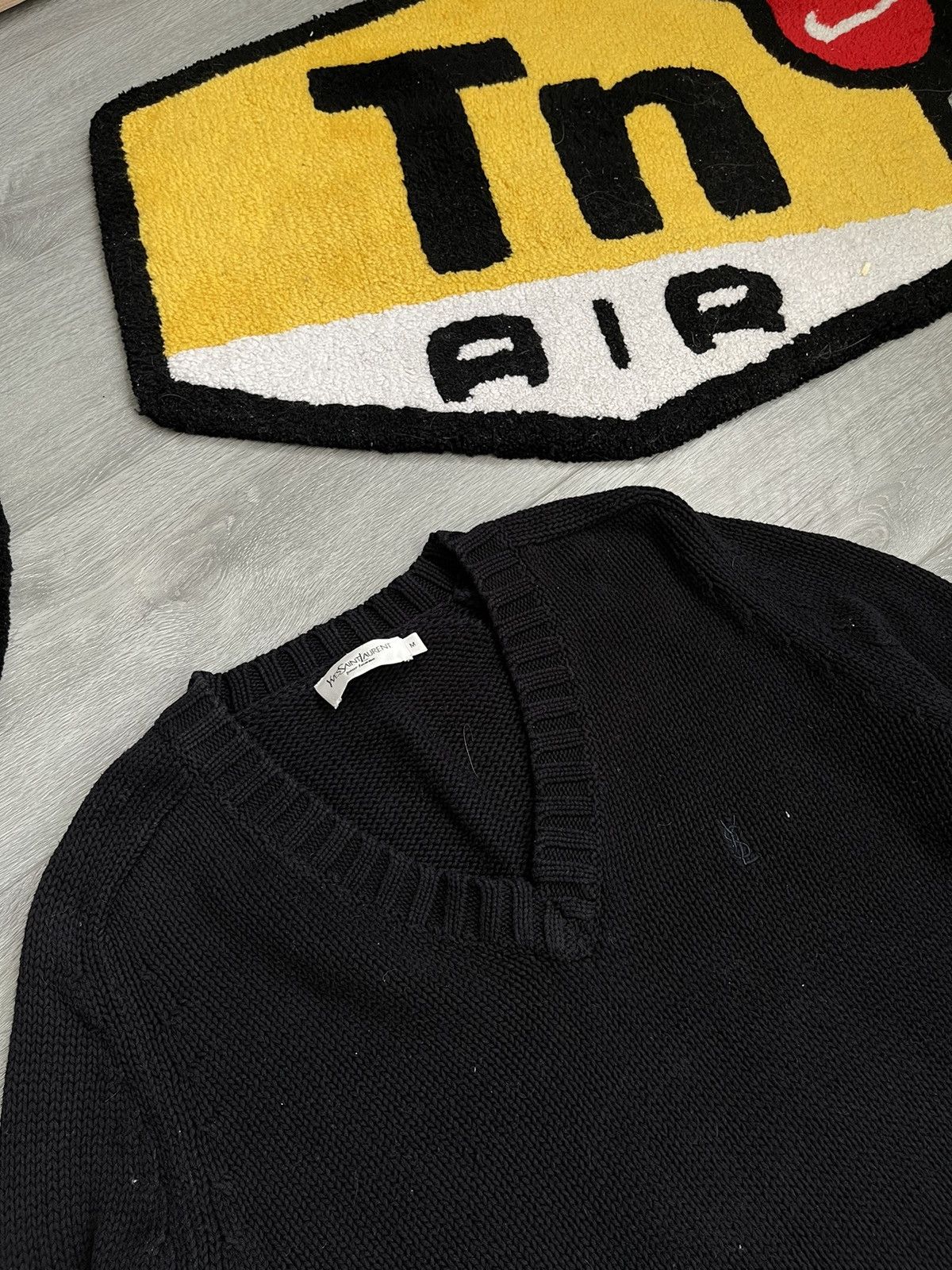 Vintage Y2k Yves Saint Laurent YSL Knit Sweater 00’s
