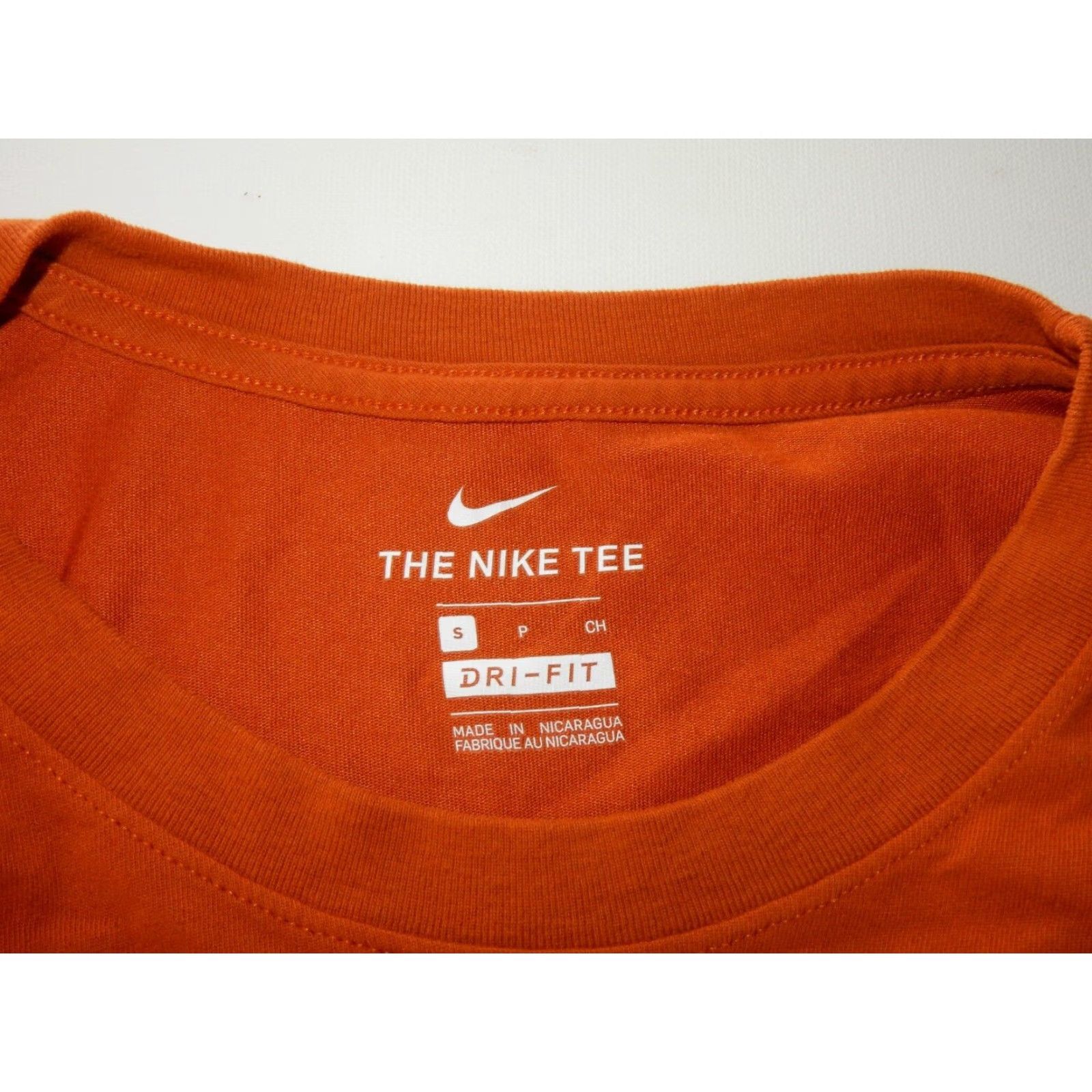 Nike Nike Texas Longhorns Men's T-Shirt S Orange Graphic Print Short Sleeve Size US S / EU 44-46 / 1 - 3 Thumbnail