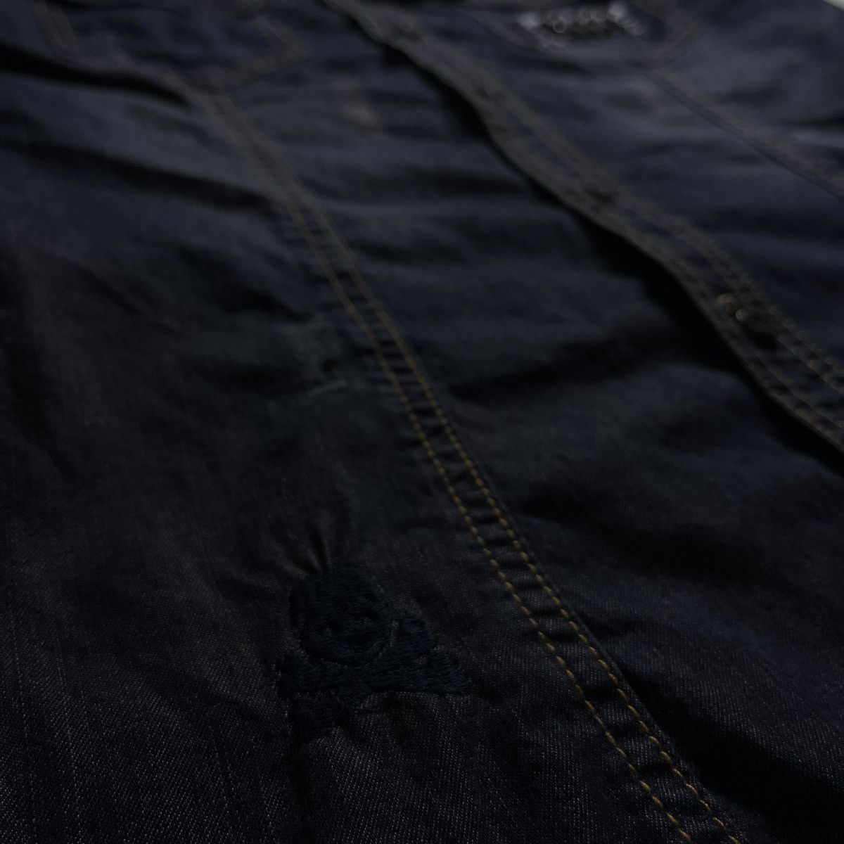 Philipp Plein Philipp Plein “Skully” Button-up Denim Shirt Size US M / EU 48-50 / 2 - 5 Thumbnail