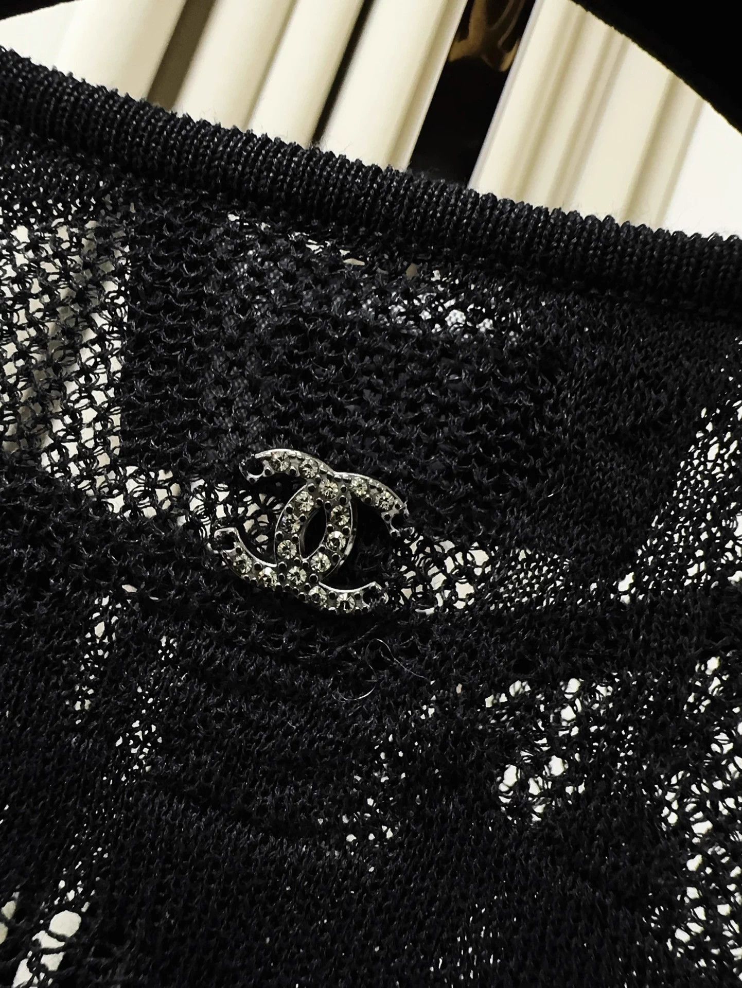 Chanel Chanel 22C Black Lace Cutout Tie Cape 34/36 Size XS / US 0-2 / IT 36-38 - 3 Thumbnail